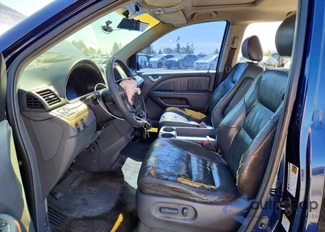 2005 Honda Odyssey Exl из США, поврежденный, VIN 5FNRL38695B050607